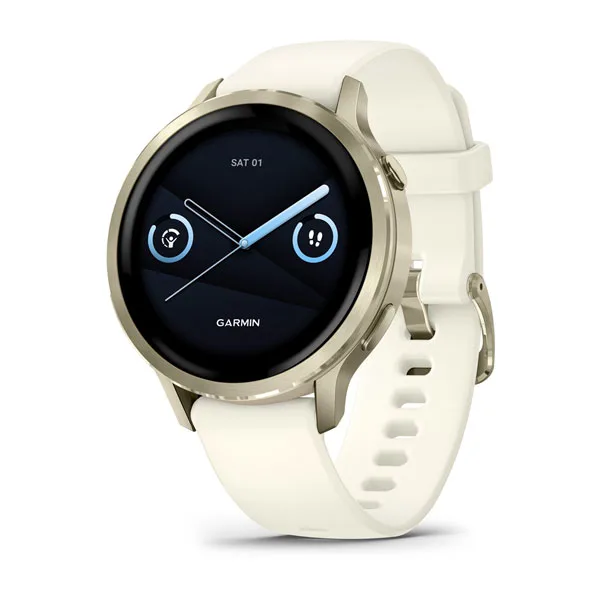 RELOJ GARMIN VENU 4 41MM LUNAR GOLD BONE BAND 010-03013-00